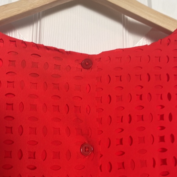 Cynthia Rowley laser cut tank top - Picture 7 of 7